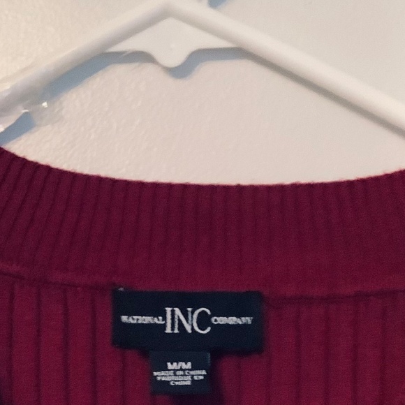 Burgundy Ladies Top from International INC (Macy’s) - Picture 2 of 6